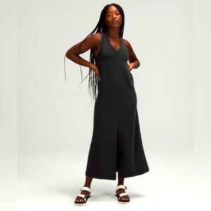 lululemon athletica Black “Ease of it All” Racerback midi dress